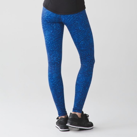 Lululemon Wunder Under Leggings Kayak Blue - Picture 4 of 12